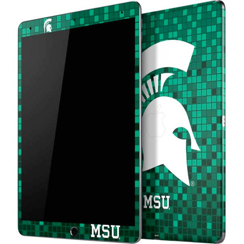 Michigan State University Spartans Digital Pixels iPad Skins